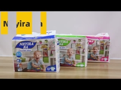 非編まれた生地カスタマイズされた設計使い捨て可能なおむつの赤ん坊を受け入れるため