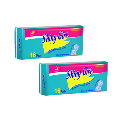 良い価格 超吸着性 直立性 使い捨て 衛生用ナプキンパッド 女性用 女の子用 オンライン