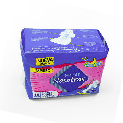 良い価格 大型 コットンカバー 衛生用ナプキン 夜間用 月経用 女性用衛生用 使い捨て用 期間の レディース ナプキン 衛生用パッド オンライン