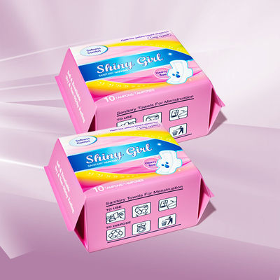 良い価格 超薄型 月経 245mm 女性用 綿 透気型 衛生用 ナプキン レディース オンライン