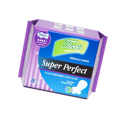 良い価格 透気性のある綿の使い捨て衛生用ナプキン 漏れ防止強化 オンライン