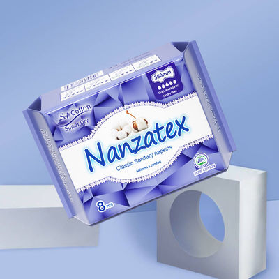 良い価格 女性 スーパー吸収純綿の表面と衛生ナプキン OEM女性衛生パッドメーカー オンライン