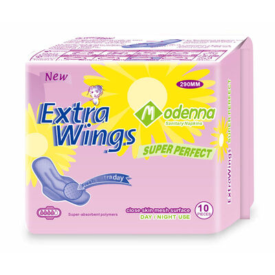 良い価格 270mm Maxi/Super Absorbent Soft Organic Cotton Winged Shape Lady Sanitary Pads for Night Use ISO9001 Certified to Congo オンライン