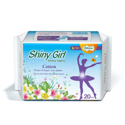 良い価格 高い吸収性の使い捨て可能な生理用ナプキンはMenstrual期間のための柔らかい綿にパッドを入れる オンライン