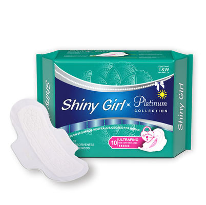 良い価格 Menstrualタケ生理用ナプキンのパッド日は女性のために使い捨て可能な245mmを使用する オンライン