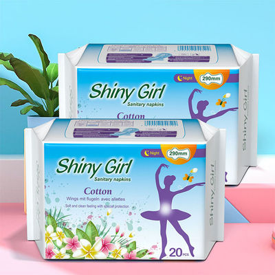 良い価格 自然な陰イオンの女性の生理用ナプキンは快適な使い捨て可能で柔らかい綿にパッドを入れる オンライン