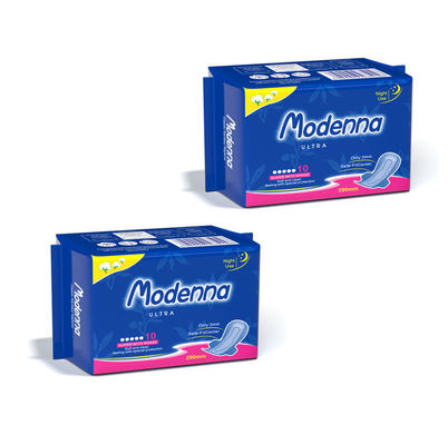 快適な朝夜は期間OEMのために生理用ナプキンの反側面の漏出を使用する