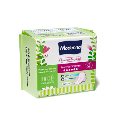 女性用衛生用衛生巾 360mm 女の子用衛生用ナプキン スーパー吸収性超薄
