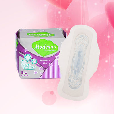 良い価格 100%有機綿 女性用 柔らかい 環境に優しい月経用パッド 衛生用ナプキン イラク オンライン