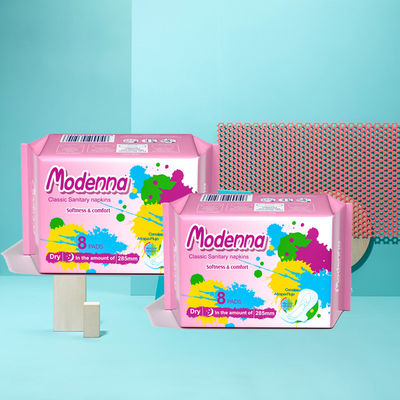 良い価格 卸売 ニセイデー 超ソフト 100% 有機綿 生理用パッド 女性 使い捨て 衛生用ナプキン オンライン