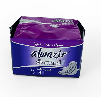 良い価格 Disposable Breathable Cotton Super Absorbency Sanitary Napkins 3-D Leak Guard Winged Feminine Hygiene Pads for Women オンライン