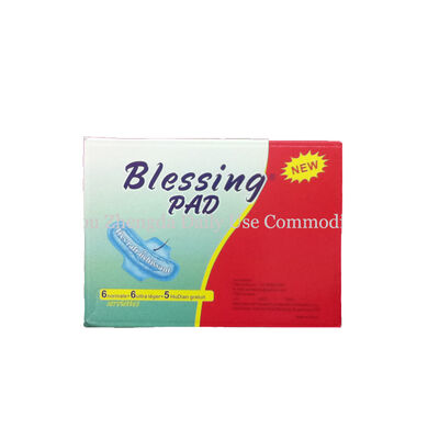 良い価格 Wholesale Blessing Pad Cotton Breathable Sanitary Napkins with Super High Absorbency & Winged Design for Africa Market オンライン